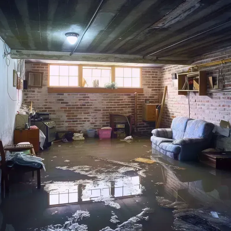 Flooded Basement Cleanup in Willits, CA